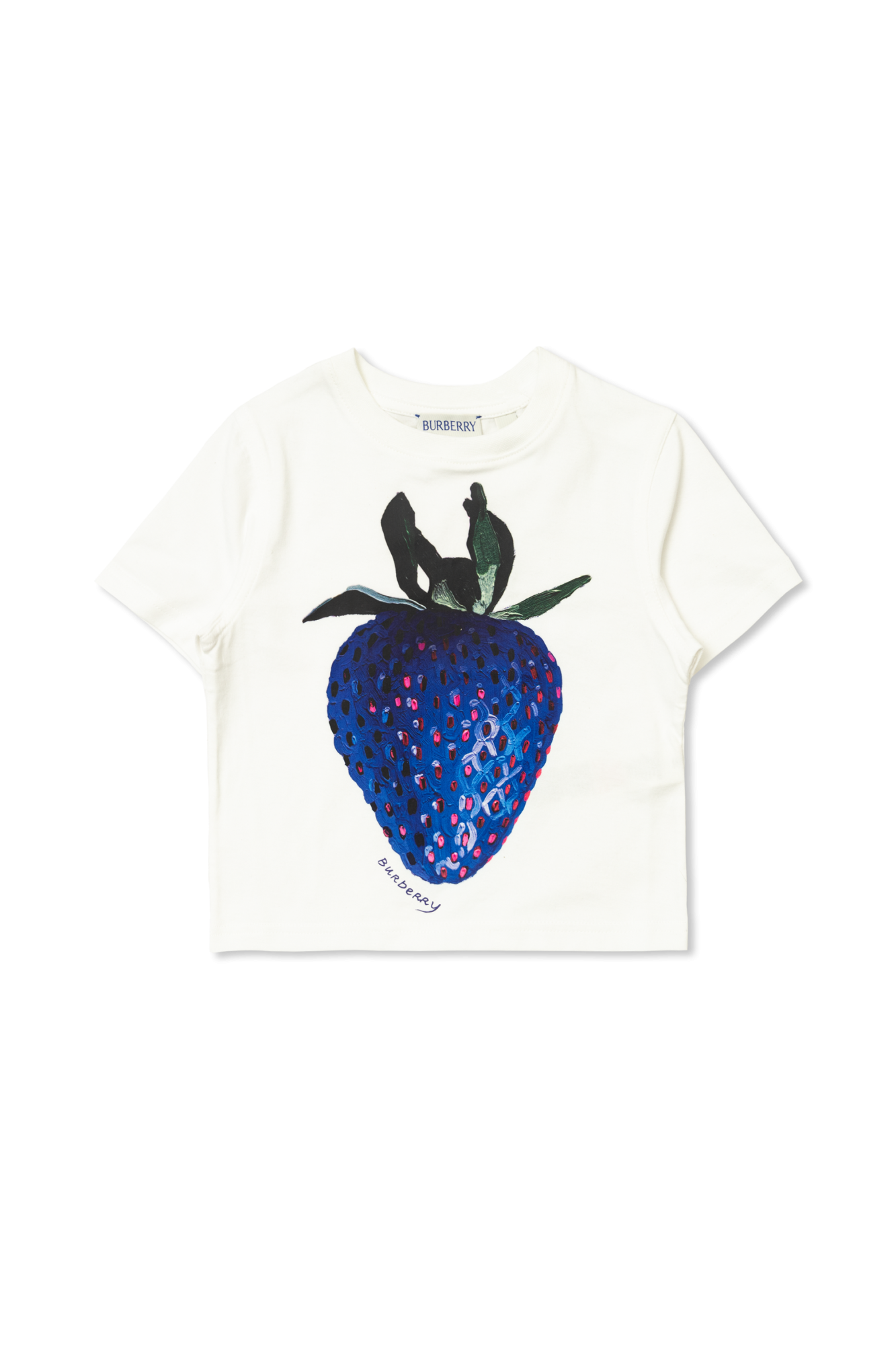 White Burberry Kids T-shirt with print Burberry Kids - Vitkac Canada